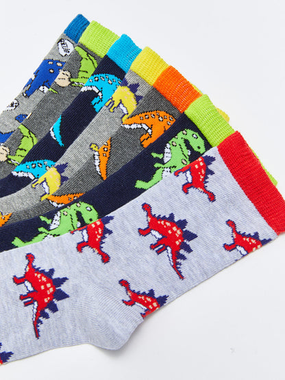 Patterned Boy Socks Pack of 7