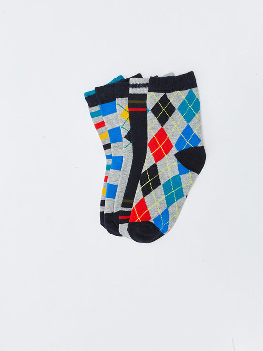 Patterned Boy Socks Pack of 5