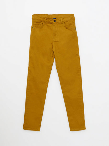 Super Skinny Fit Basic Gabardine Boy's Trousers