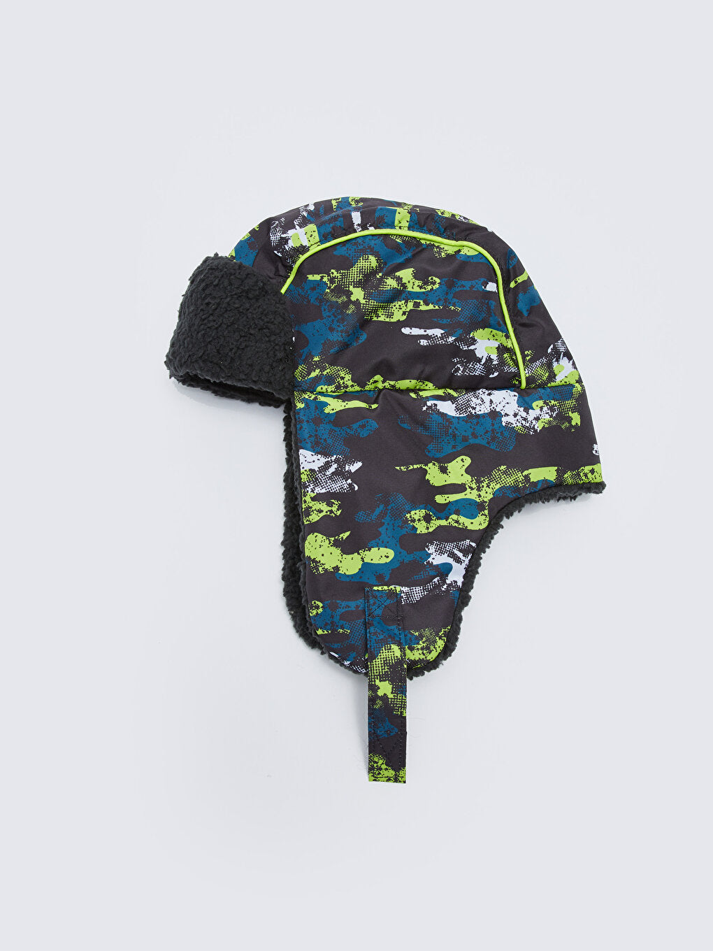 Camouflage Printed Boy's Snow Hat