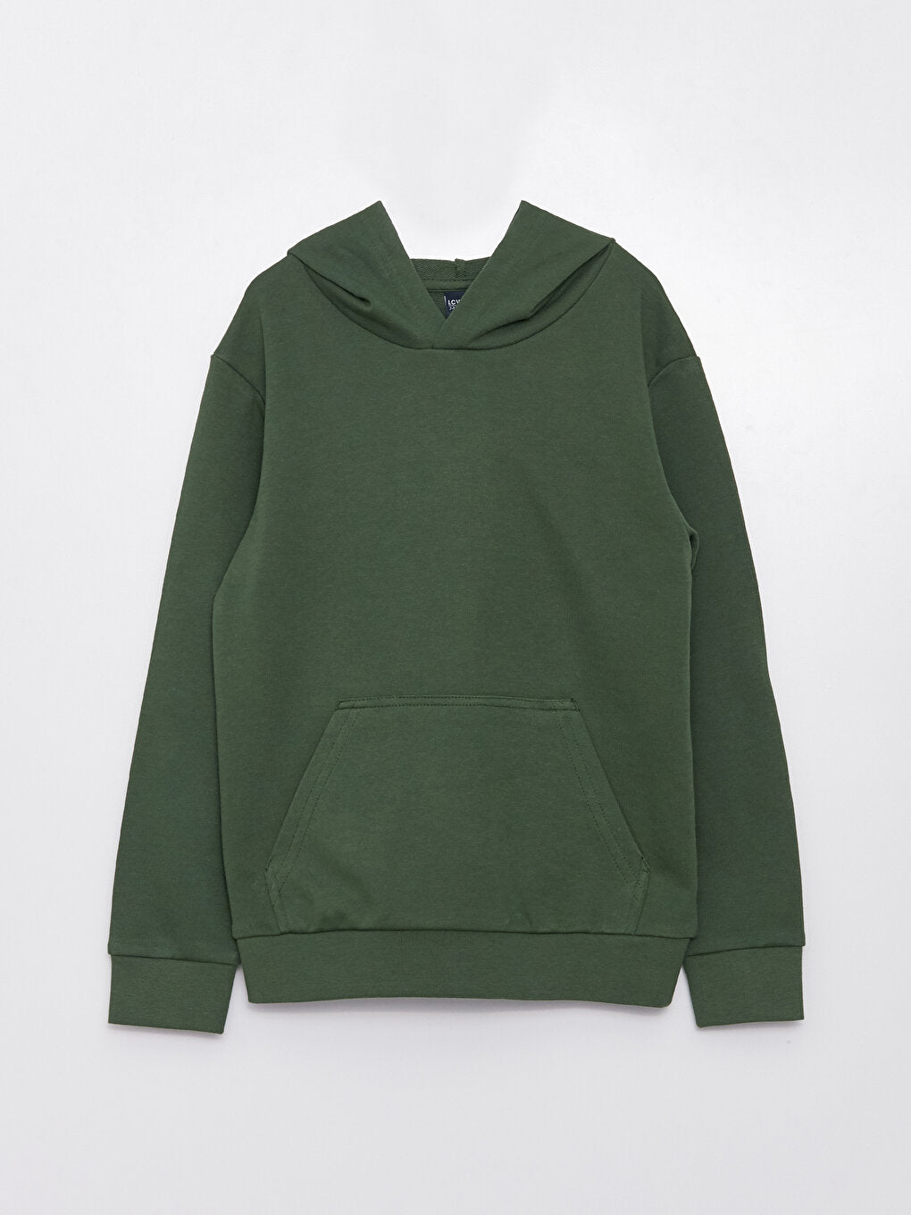 Hooded Basic Long Sleeve Boy's Sweatshirt