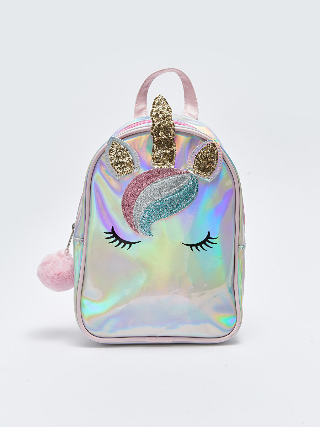 Hologram Printed Girl's Backpack with 3D Applique Detail