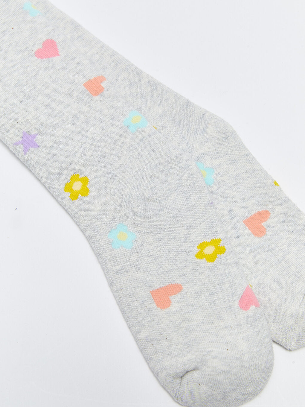 Patterned Girl's Towel Pantyhose