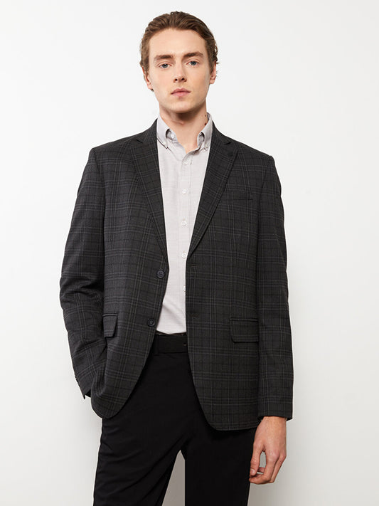 Standard Fit Men's Blazer Jacket