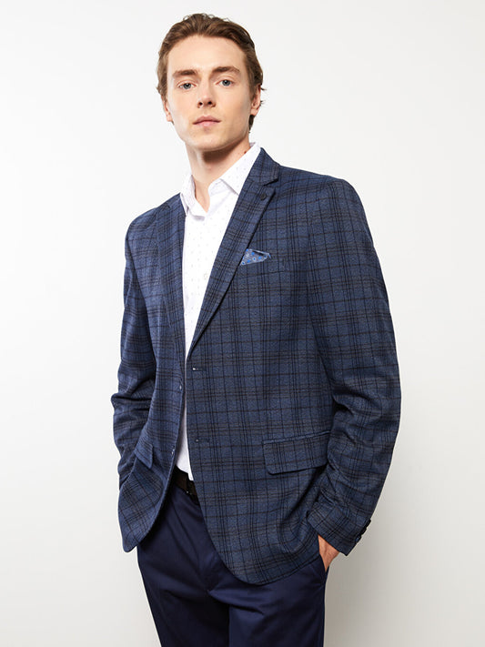 Standard Fit Men's Blazer Jacket