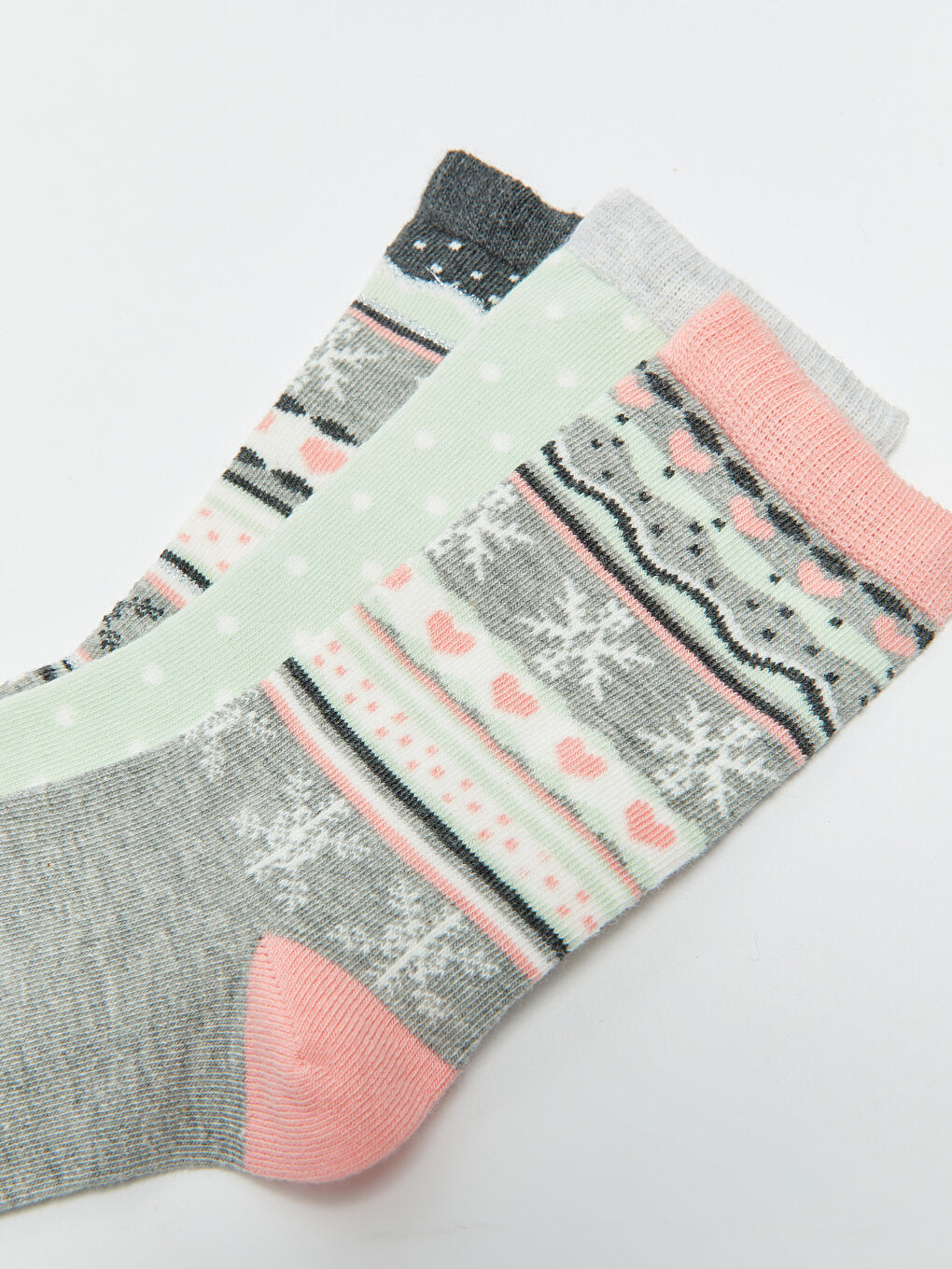 Patterned Women's Socks 3 Pack