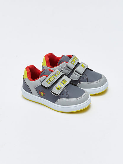 Printed Velcro Boy's Sneaker