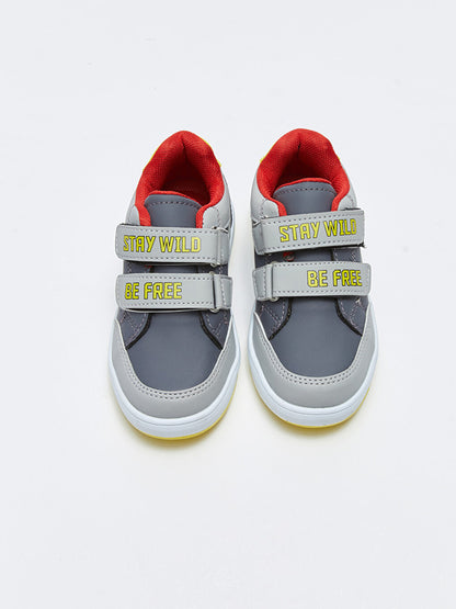 Printed Velcro Boy's Sneaker