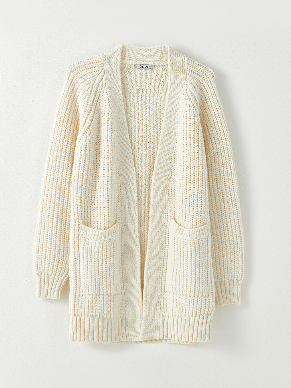 Shawl Collar Plain Long Sleeve Women's Knitwear Cardigan