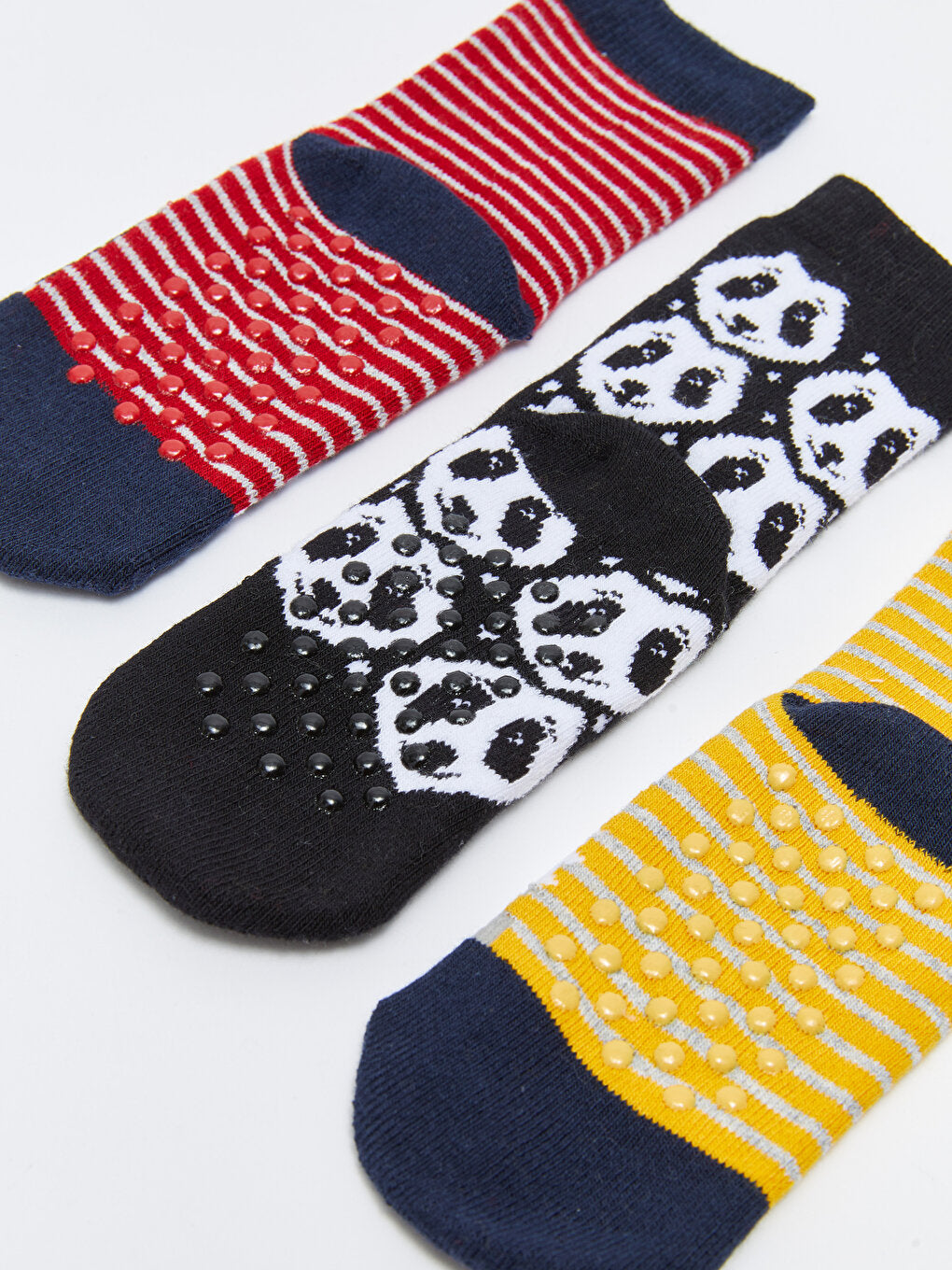 Patterned Boy's Towel Sock Socks 3-pack