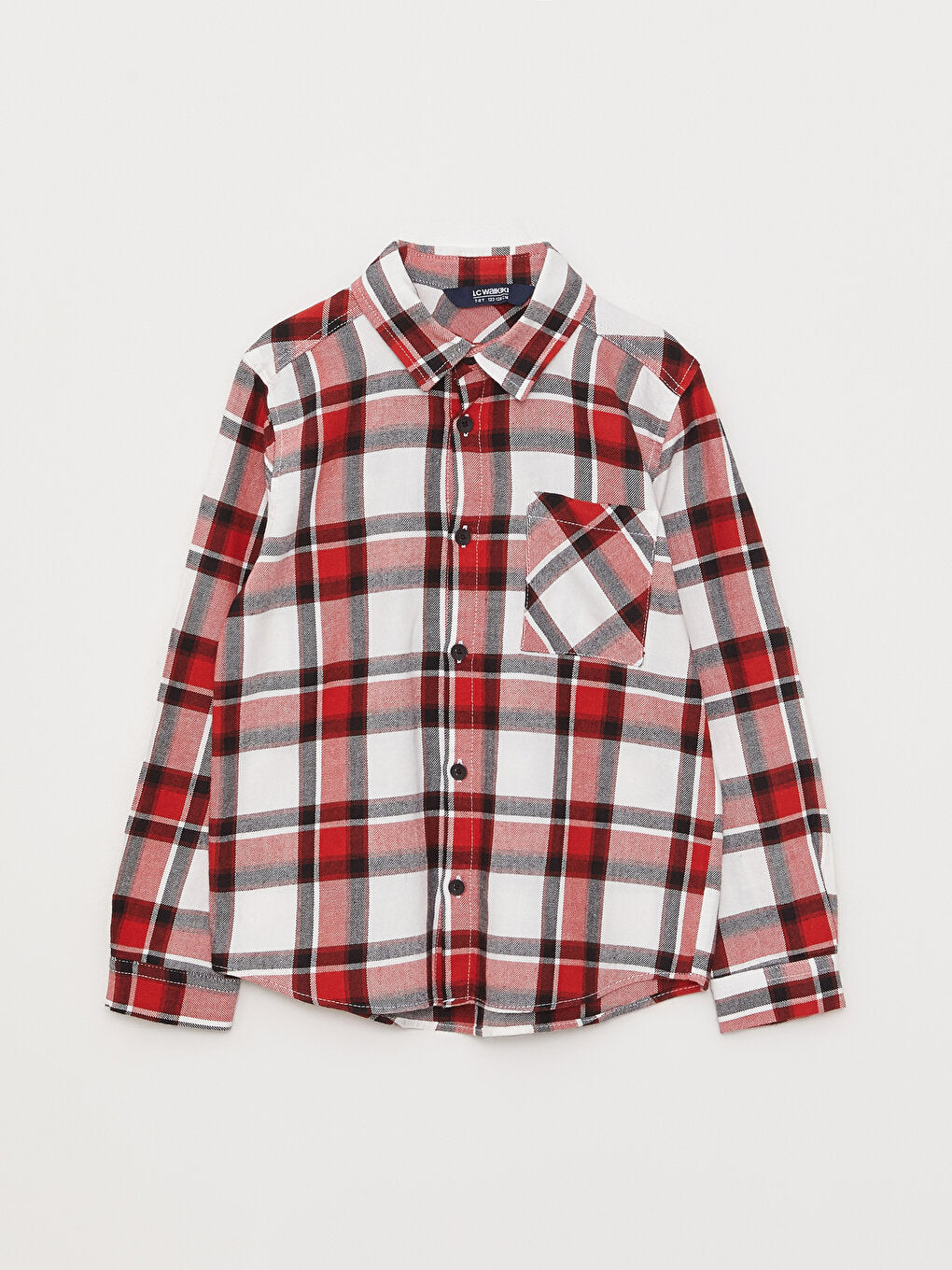 Plaid Long Sleeve Boys' Shirt