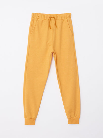 Basic Boy's Jogger Sweatpants with Elastic Waist