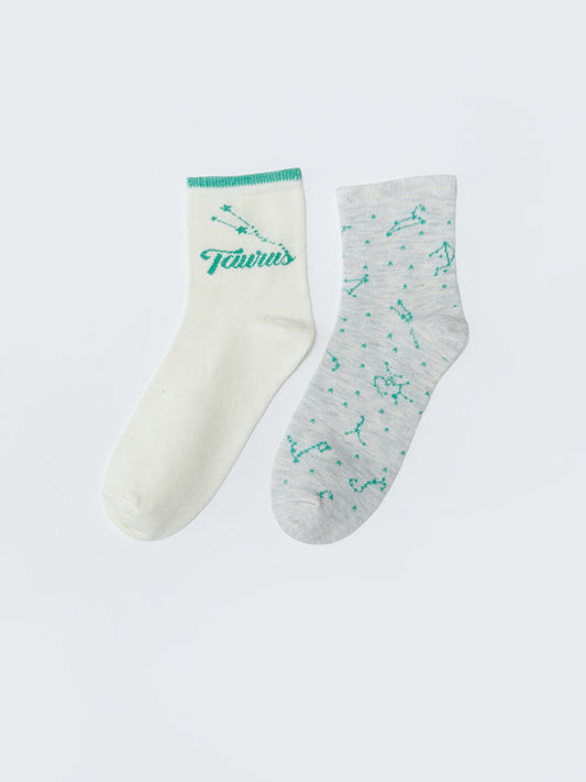 Taurus Daughter &amp; Women's Sock Socks 2-pack