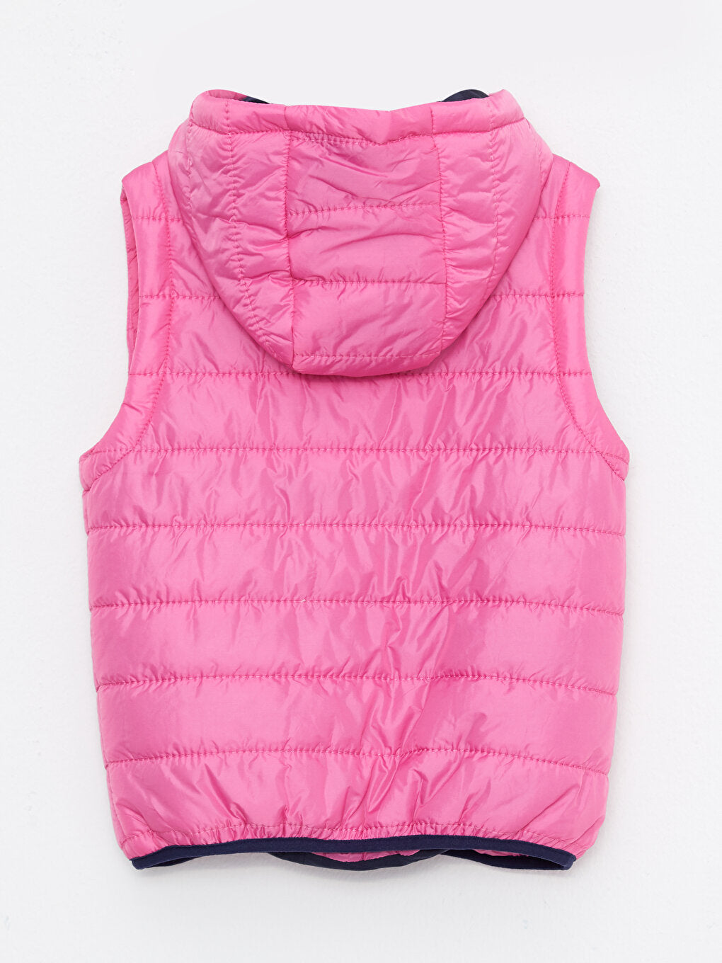 Hooded Basic Girl's Puffer Vest