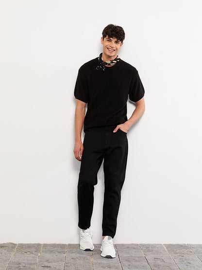 Loose Fit Men's Jean Trousers