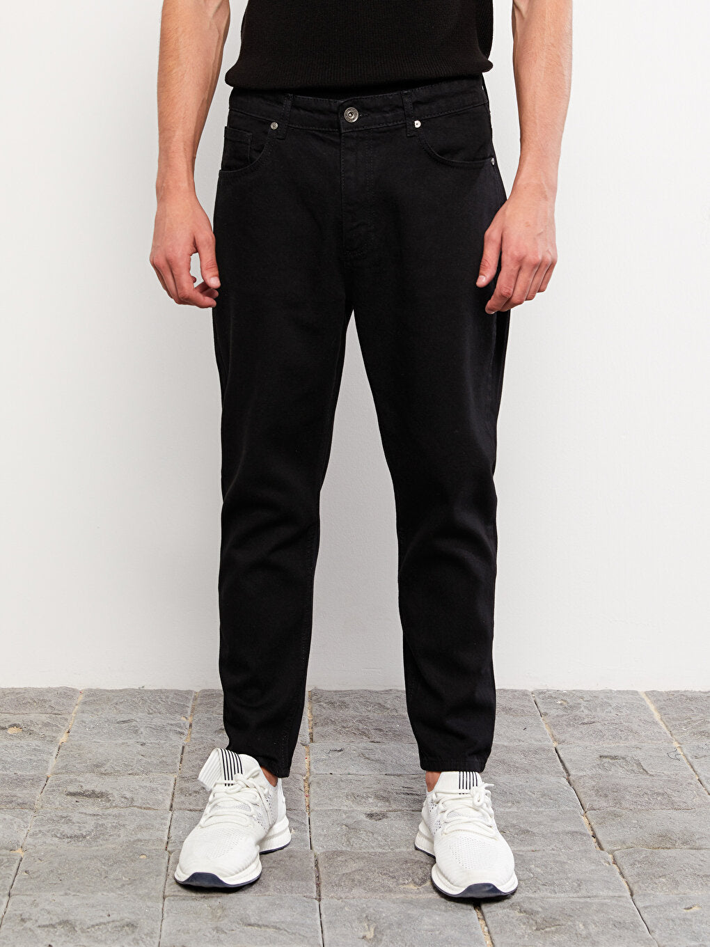 Loose Fit Men's Jean Trousers