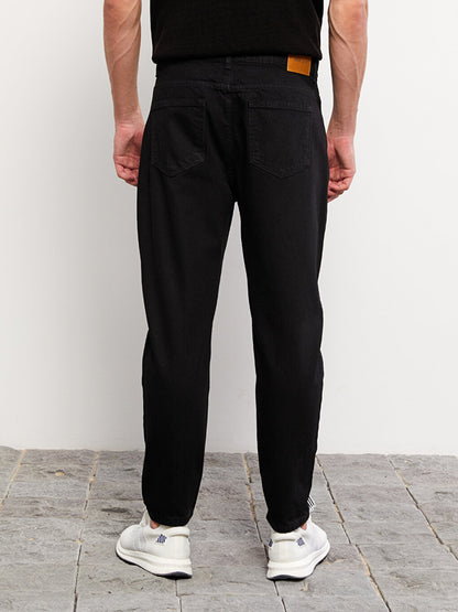 Loose Fit Men's Jean Trousers