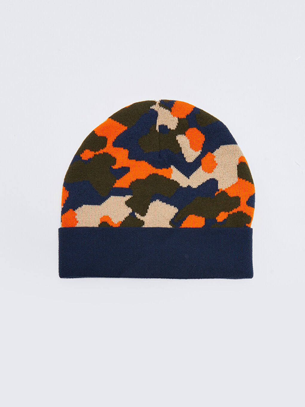 Camouflage Patterned Boy's Knitwear Beanie