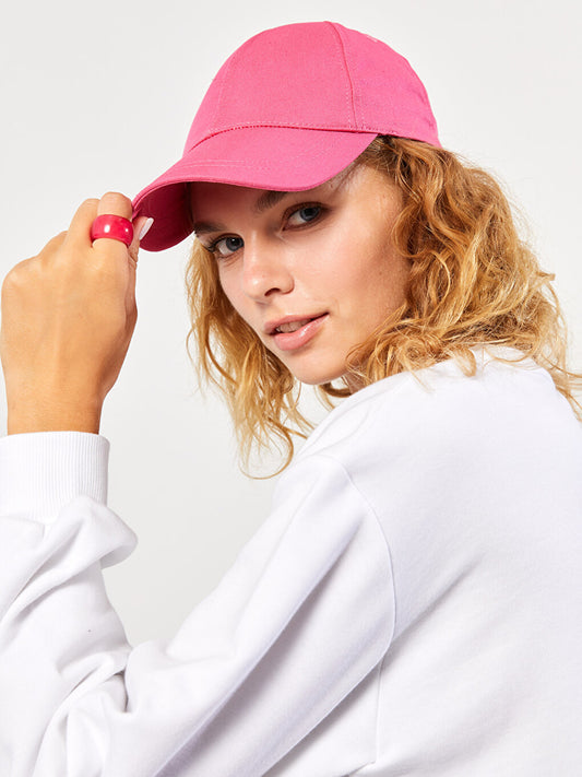 Women's Cap and Hat with Text Embroidery