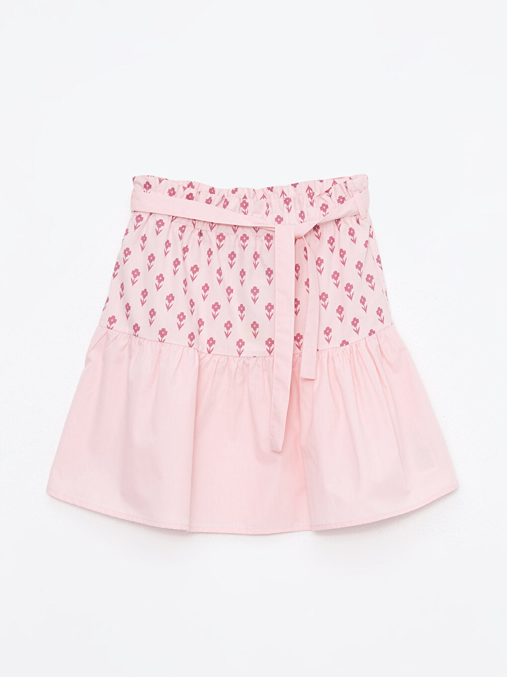 Patterned Muslin Girl's Skirt