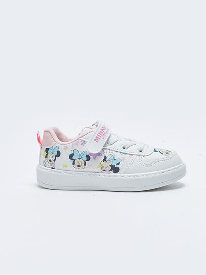 Minnie Mouse Licensed Velcro Girls' Sneakers