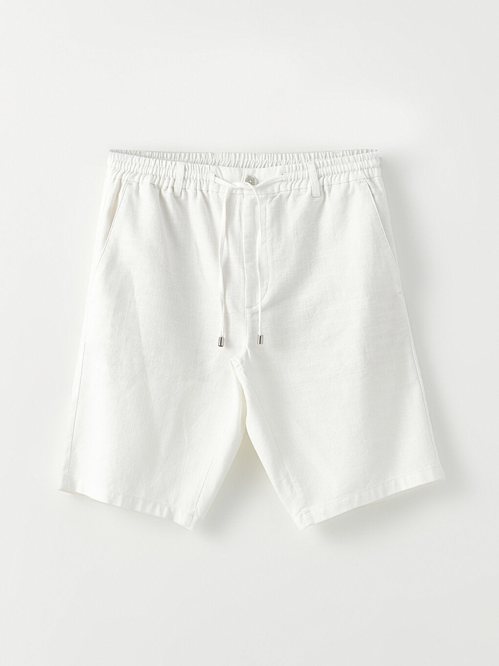 Slim Fit Gabardine Men's Shorts