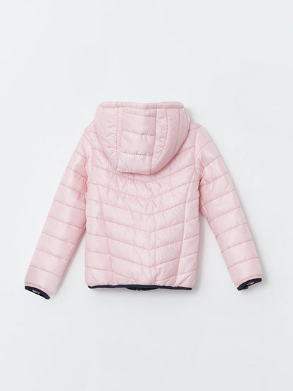 Hooded Basic Girl's Puffer Coat