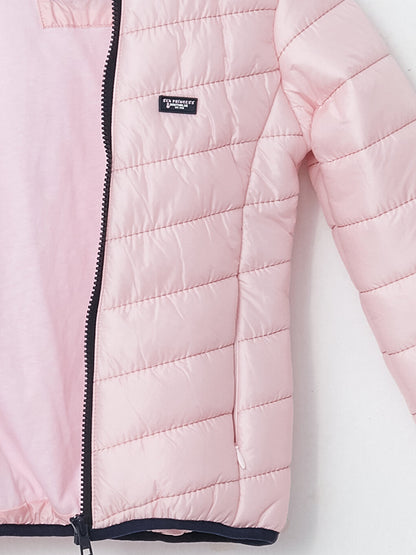 Hooded Basic Girl's Puffer Coat