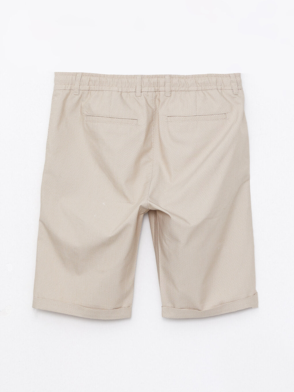 Slim Fit Dobby Men's Shorts