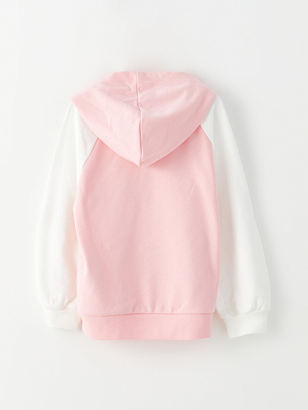 Hooded Printed Long Sleeve Girl's Sweatshirt