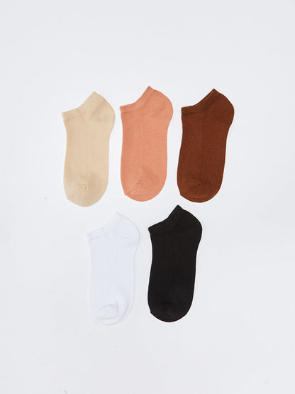 Women's Flat Booties Socks Pack of 5