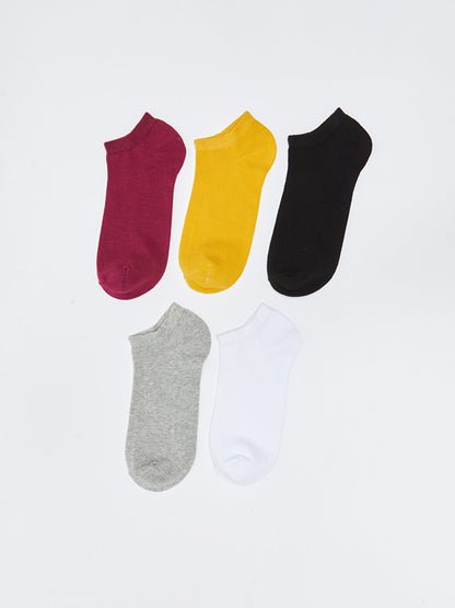 Women's Flat Booties Socks Pack of 5