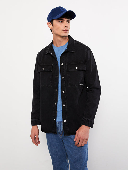 Standard Fit Men's Jean Jacket