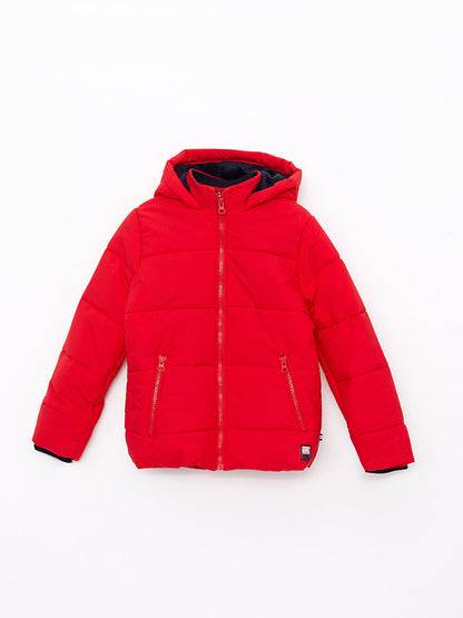 Hooded Basic Girl's Puffer Coat