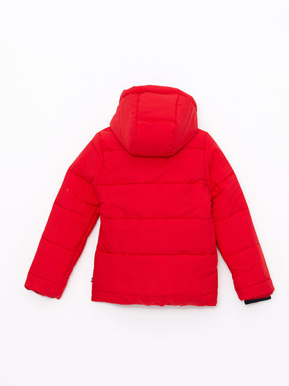 Hooded Basic Girl's Puffer Coat