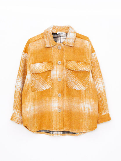 Plaid Long Sleeve Women's Lumberjack Shirt Jacket