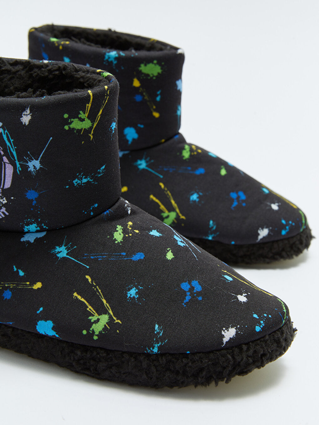 Printed Boy's Home Boots