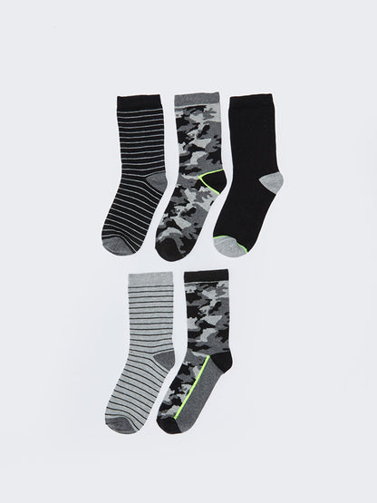 Patterned Boy Socks Pack of 5