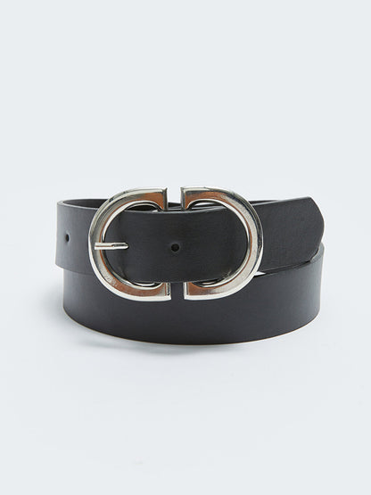 Leather Look Women's Belt