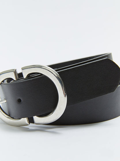 Leather Look Women's Belt