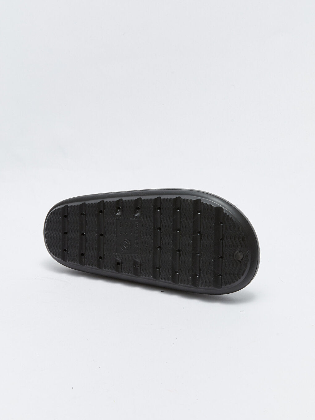 Self Patterned Single Band Men's Slippers