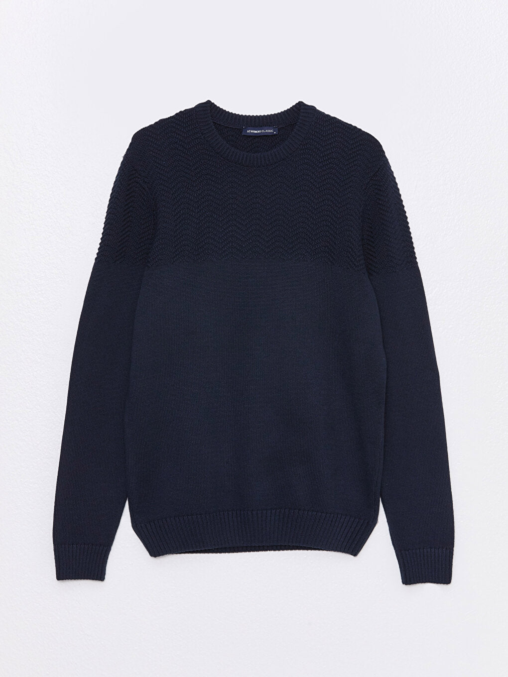 Crew Neck Men's Knitwear Sweater