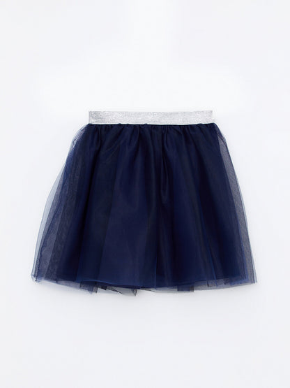 Girls' Skirt with Elastic Waist