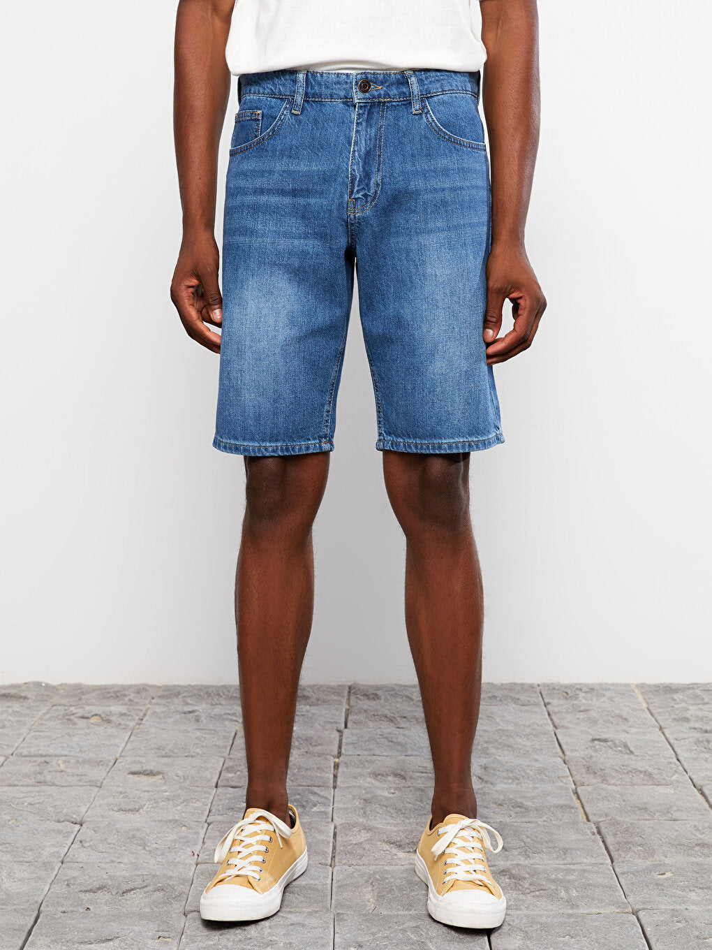 Standard Fit Men's Jean Shorts