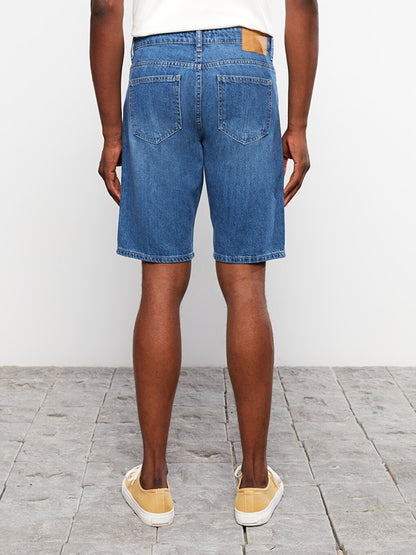 Standard Fit Men's Jean Shorts