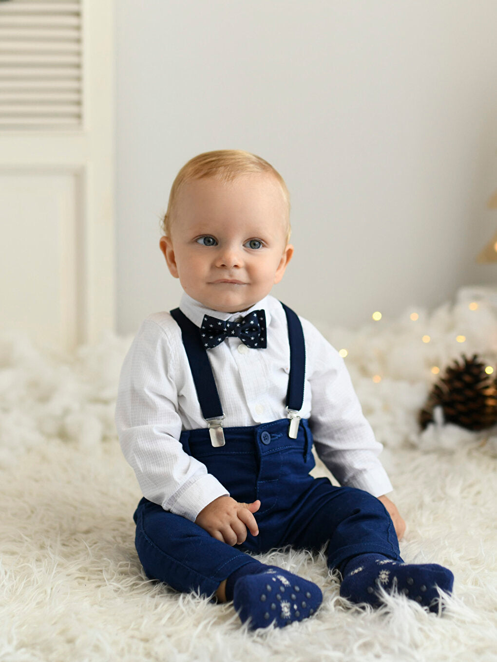 Long Sleeve Basic Baby Boy 3 Piece Set