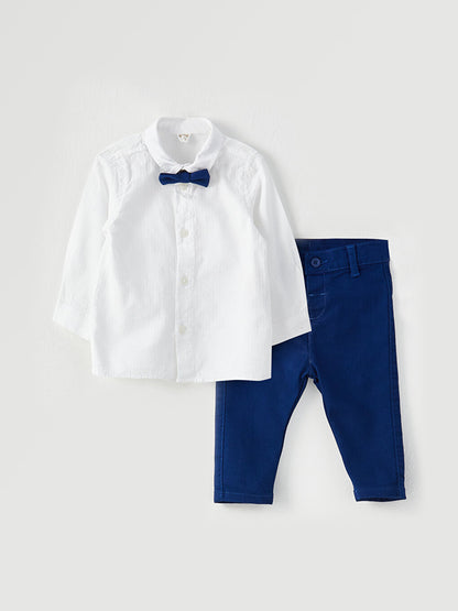 Long Sleeve Basic Baby Boy 3 Piece Set