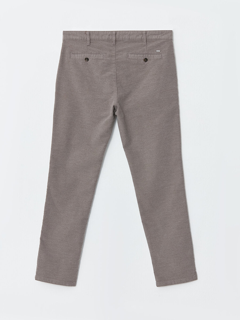 Slim Fit Satin Men's Chino Trousers