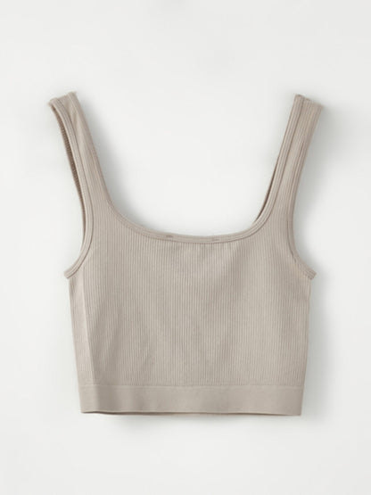 Square Neck Straight Bustier