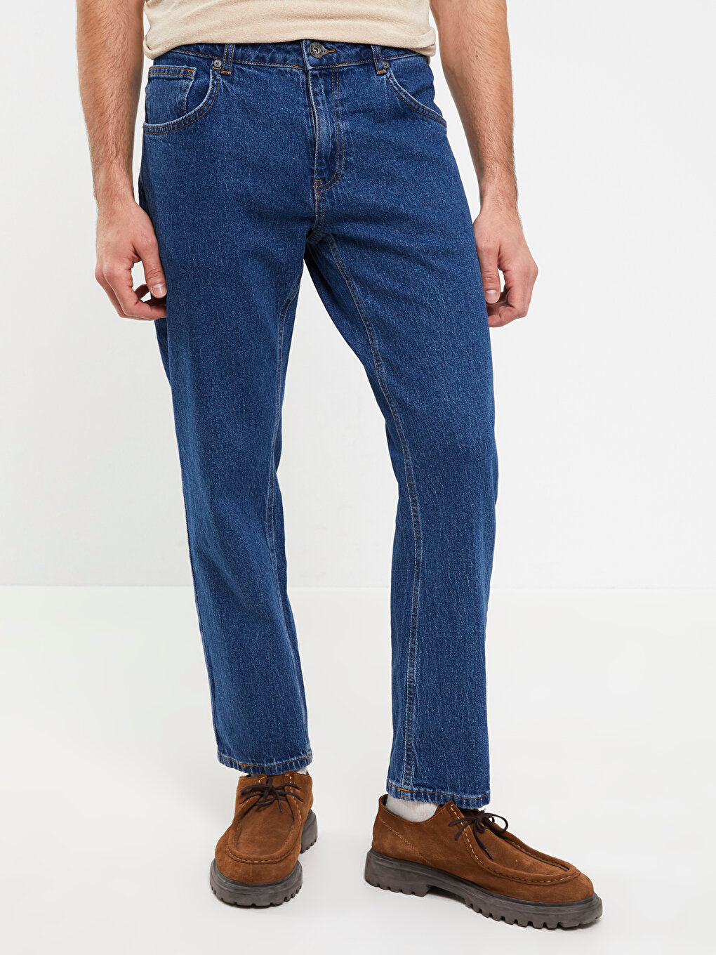 Regular Fit Men's Jean Trousers